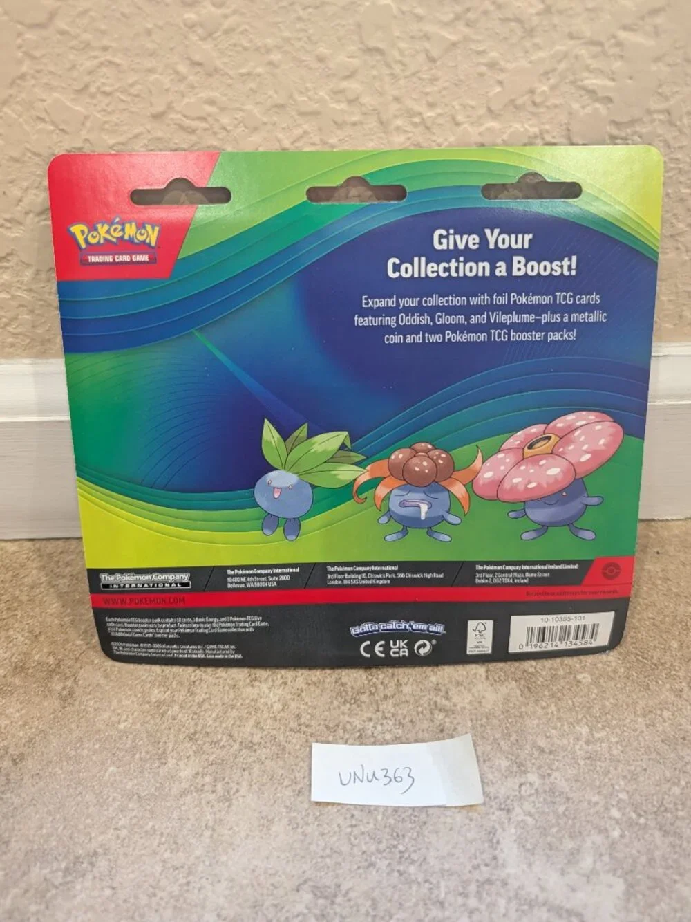 Pokemon TCG Mega Evolution 2 Pack Blister Oddish Gloom Vileplume Promo New Seald